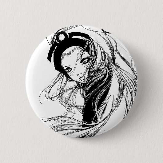 Badge Rond 5 Cm Bouton d'Ororo (Devant)