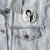 Badge Rond 5 Cm Bouton d'Ororo (En situation)