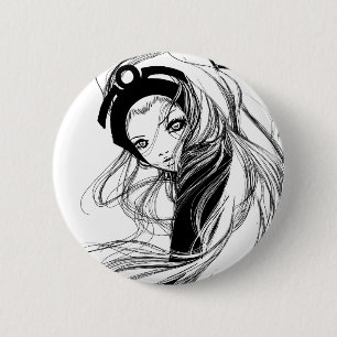 Badge Rond 5 Cm Bouton d'Ororo