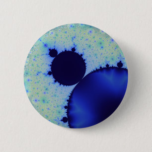 Badge Rond 5 Cm Bouton Dotty Mandelbrot