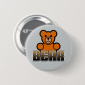 Badge Rond 5 Cm Bouton d'OURS (Devant & derrière)