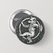 Badge Rond 5 Cm Bouton d'ours (Devant & derrière)