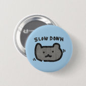 Badge Rond 5 Cm Bouton d'ours mignon (Devant & derrière)