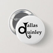 Badge Rond 5 Cm Bouton DQ (Devant & derrière)