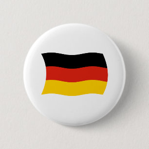 Badge Rond 5 Cm Bouton Drapeau Allemagne