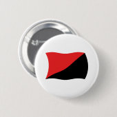Badge Rond 5 Cm Bouton Drapeau Anarcho-Syndicalisme (Devant & derrière)