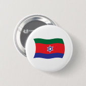 Badge Rond 5 Cm Bouton Drapeau Bnei Menashe (Devant & derrière)