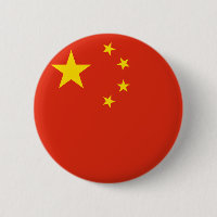 Bouton Drapeau Chine