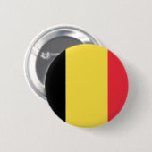 Badge Rond 5 Cm Bouton Drapeau de Belgique (Devant & derrière)