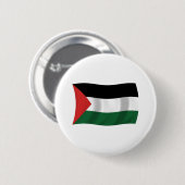 Badge Rond 5 Cm Bouton Drapeau de l'Autorité palestinienne (Devant & derrière)