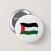 Badge Rond 5 Cm Bouton Drapeau de l'Autorité palestinienne (Devant & derrière)