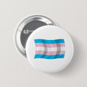 Badge Rond 5 Cm Bouton Drapeau De Pride Transgenre (Devant & derrière)