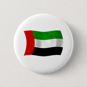 Badge Rond 5 Cm Bouton Drapeau des Émirats arabes unis