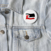 Badge Rond 5 Cm Bouton Drapeau des Maoris (En situation)