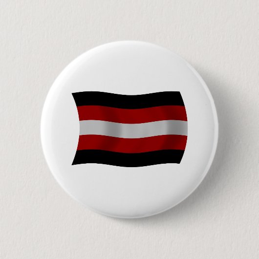 Badge Rond 5 Cm Bouton Drapeau du satanisme (Devant)