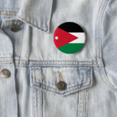 Badge Rond 5 Cm Bouton drapeau Jordanie (En situation)