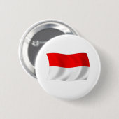 Badge Rond 5 Cm Bouton Drapeau Monaco (Devant & derrière)