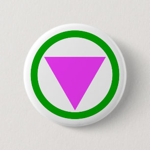 Badge Rond 5 Cm Bouton droit de symbole d'allié