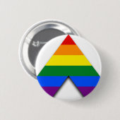 Badge Rond 5 Cm Bouton droit LGBT (Devant & derrière)
