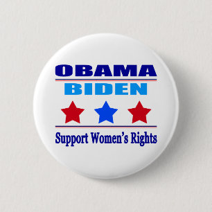 Badge Rond 5 Cm Bouton - droits de la femme de soutien