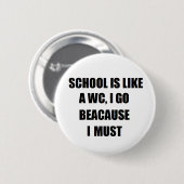 Badge Rond 5 Cm Bouton drôle (Devant & derrière)