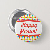 Badge Rond 5 Cm Bouton drôle de clown (Devant & derrière)