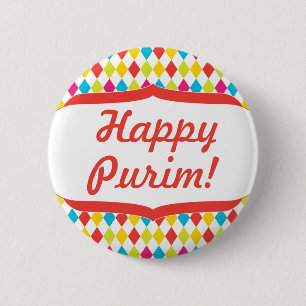 Badge Rond 5 Cm Bouton drôle de clown