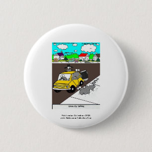 Badge Rond 5 Cm Bouton drôle de limace/escargot de qualité pour de