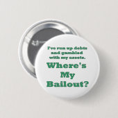 Badge Rond 5 Cm bouton drôle de renflouement (Devant & derrière)