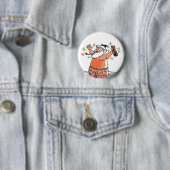 Badge Rond 5 Cm Bouton Drunk Père Noël (En situation)