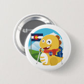 Badge Rond 5 Cm Bouton du Colorado VIPKID (Devant & derrière)