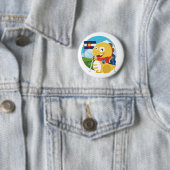 Badge Rond 5 Cm Bouton du Colorado VIPKID (En situation)