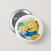 Badge Rond 5 Cm Bouton du Delaware VIPKID (Devant & derrière)