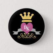 Badge Rond 5 Cm Bouton du DK (Devant)