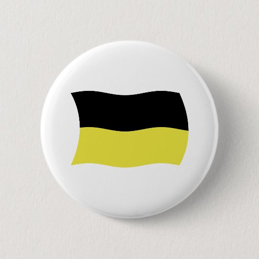 Badge Rond 5 Cm Bouton du drapeau cachoube (Devant)