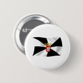 Badge Rond 5 Cm Bouton du drapeau de Ceuta (Devant & derrière)