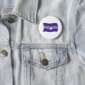 Badge Rond 5 Cm Bouton du drapeau de la Confédération iroquoise (En situation)