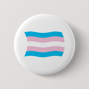 Badge Rond 5 Cm Bouton du drapeau de la fierté transgenre