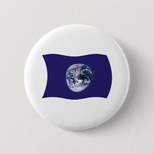 Badge Rond 5 Cm Bouton du drapeau de la Terre
