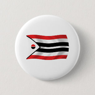 Badge Rond 5 Cm Bouton du drapeau de la tribu Arapaho