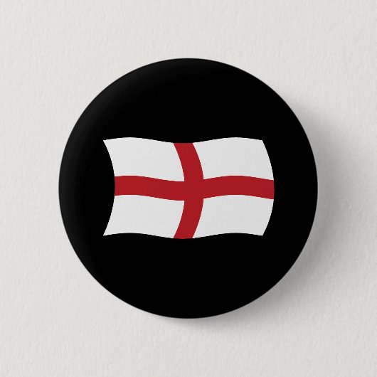 Badge Rond 5 Cm Bouton du drapeau de l'Angleterre (Devant)