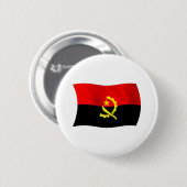 Badge Rond 5 Cm Bouton du drapeau de l'Angola (Devant & derrière)