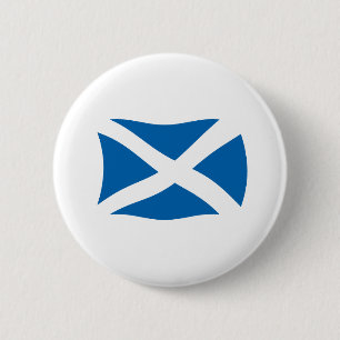Badge Rond 5 Cm Bouton du drapeau de l'Écosse
