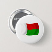 Badge Rond 5 Cm Bouton du drapeau de Madagascar (Devant & derrière)