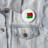 Badge Rond 5 Cm Bouton du drapeau de Madagascar (En situation)