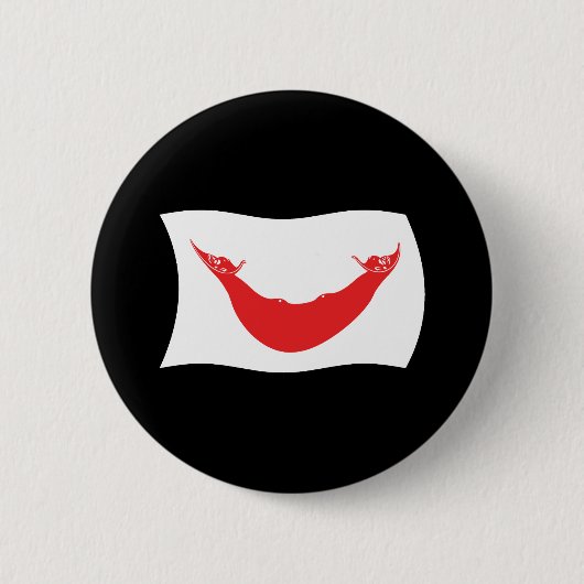 Badge Rond 5 Cm Bouton du drapeau de Rapa Nui (Devant)