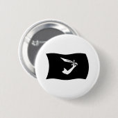 Badge Rond 5 Cm Bouton du drapeau de Thomas Tew (Devant & derrière)