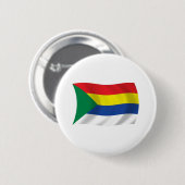 Badge Rond 5 Cm Bouton du drapeau druze (Devant & derrière)