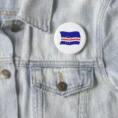 Badge Rond 5 Cm Bouton du drapeau du Cap-Vert (En situation)
