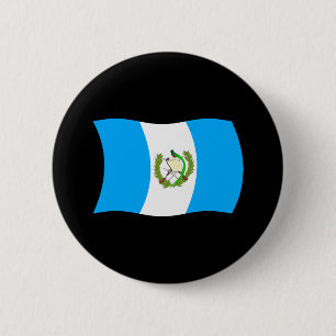 Badge Rond 5 Cm Bouton du drapeau du Guatemala
